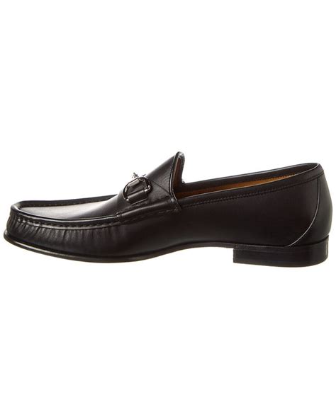 bluefly gucci loafers|Gucci Horsebit Leather Loafer – Bluefly.